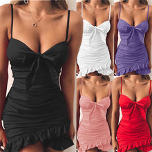 Carregar imagem no visualizador da galeria, Irregular ruffled dress