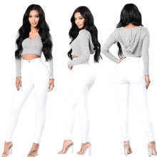 Carregar imagem no visualizador da galeria, New Elastic Skinny Women's Small Feet Jeans
