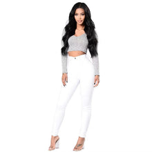 Carregar imagem no visualizador da galeria, New Elastic Skinny Women's Small Feet Jeans