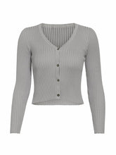 Carregar imagem no visualizador da galeria, Misswim Sexy buttons knitted sweater cardigan women Slim