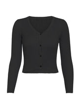 Carregar imagem no visualizador da galeria, Misswim Sexy buttons knitted sweater cardigan women Slim