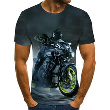 Carregar imagem no visualizador da galeria, Printed Short-sleeved Men's Summer European And American Fashion Round Neck Loose T-shirt