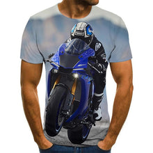 Carregar imagem no visualizador da galeria, Printed Short-sleeved Men's Summer European And American Fashion Round Neck Loose T-shirt