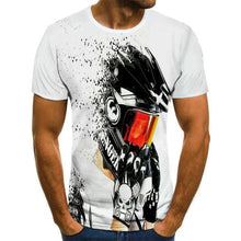 Carregar imagem no visualizador da galeria, Printed Short-sleeved Men's Summer European And American Fashion Round Neck Loose T-shirt