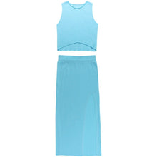 Carregar imagem no visualizador da galeria, Fashion New Elastic Slim Bag Hip Skirt Two-piece Women