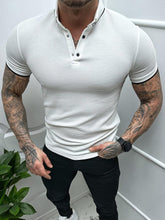 Carregar imagem no visualizador da galeria, Men's Breathable Stretch Athletic Polo Shirt