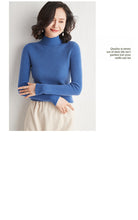 Carregar imagem no visualizador da galeria, Pullover knitted bottoming sweater