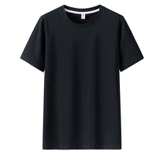 Carregar imagem no visualizador da galeria, Men Short Sleeved Round Neck Solid Color Clothes
