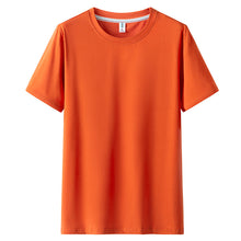 Carregar imagem no visualizador da galeria, Men Short Sleeved Round Neck Solid Color Clothes