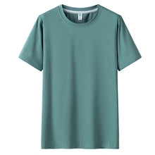 Carregar imagem no visualizador da galeria, Men Short Sleeved Round Neck Solid Color Clothes