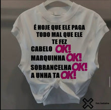 Carregar imagem no visualizador da galeria, Camisas Cropped Carnaval 2023