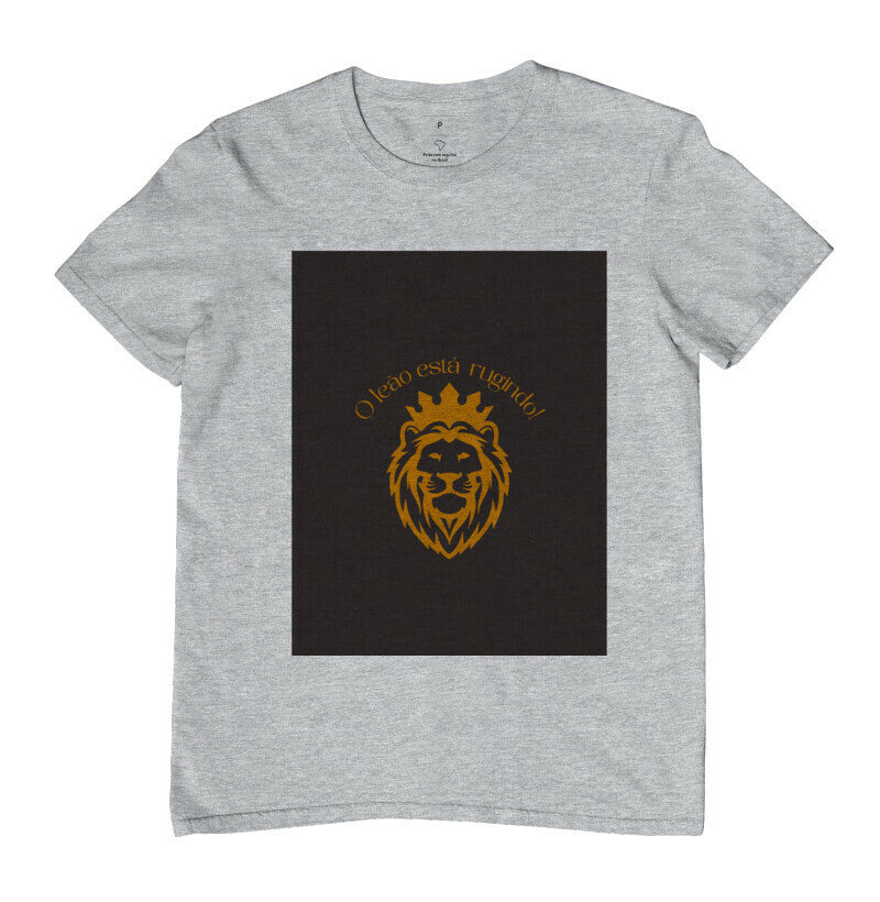 Blusa 100% Algodão O Leão esta Rugindo