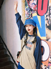 Carregar imagem no visualizador da galeria, Sweet Retro Loose Round Neck Long Sleeve Letter Long Sleeve T-shirt
