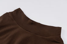 Carregar imagem no visualizador da galeria, One Shoulder Long Sleeve Split Slim Dress
