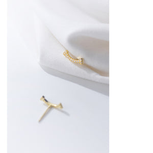 Women's 925 Silver Artistic Sweet Earrings