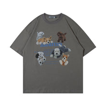 Carregar imagem no visualizador da galeria, Hip Hop Retro Cartoon Printed Short Sleeve Men
