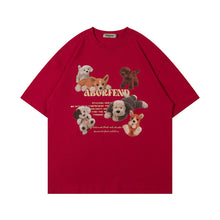 Carregar imagem no visualizador da galeria, Hip Hop Retro Cartoon Printed Short Sleeve Men
